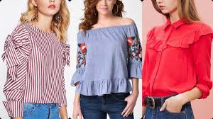 Collection by radha da vi chien. Top Stylish Casual Wear Comfortable Women S Cotton Shirts Top Designs Youtube