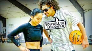I COACHED MY GIRLFRIEND TO BE THE NEXT LEBRON JAMES! - YouTube
