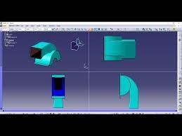 Catiav5 Part Design Tutorial For Beginner 14 A C Duct Youtube Design Tutorials Tutorial Design