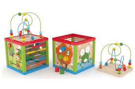 Aituitui cube d'activités pour bébé, centre d'activités multifonctions 6 en 1 préscolaire boîte d'apprentissage sur l'éducation précoce musique jouets pour bébé enfants cadeau de noël. Mon Cube D Activites Sequoia Picwictoys