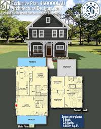 Plan 280019jwd 3 bedroom craftsman house plan with den and. Plan 460000la Exclusive Narrow House Plan On A Walkout Basement Narrow Lot House Plans House Plans Narrow House Plans