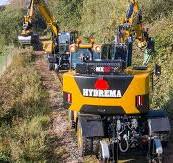 Hydrema MX20G Rail: Premier Excavator for Railway Projects