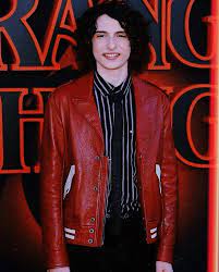 Pin By Yoshiris On Finn Leather Jacket Cute Boys Red Leather Jacket