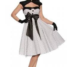 Sehr Hochwertiges Kleid Im Rockabilly Style Mit Einer Dekorativen Angenahten Satinschleife Vorne Es Hat I Rockabilly Dress 50 Style Dresses Vintage Dresses