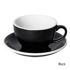 Check spelling or type a new query. Egg Black 250 Ml Cappuccino Cup Saucer Barista Pro