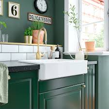 A Green And Fresh Kitchen Kitchen Remodel Kitchen Remodel Cost Kitchen Design