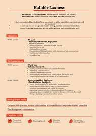 Use a strong summary statement to brand yourself as a business or . Student Resume Law Internship Kickresume