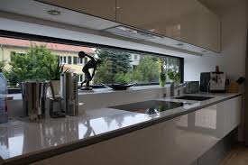 kitchen on the ground floor floor ground kitchen shelf cuisine moderne amenagement interieur maison armoires de cuisine contemporaine