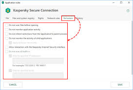 How To Modify Application Rights And The Protected Resources List In Kaspersky Internet Security 19
