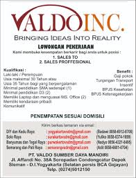 Kumpulan informasi lowongan pekerjaan bulan februari terbaru 2014. Bursa Kerja Online Kota Yogyakarta