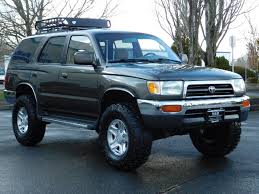 What do you get when you get passion, dedication, a 3rd gen 4runner, and mix it all together? 1998 Toyota 4runner Sr5 4x4 3 4l V6 1 Owner New Lift