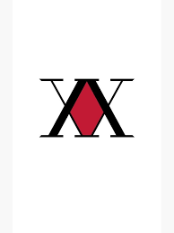 Bounty hunter e sport logo template with sword red and navy colour combination. Hunter X Hunter Logo Case Anime Tattoos Hunter Logo Hunter Tattoo