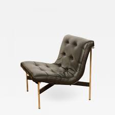 Choose from contactless same day delivery, drive up and more. Katavolos Littel Kelly A Mid Century Designed Black Leather Lounge Chair With Chrome Base 1952