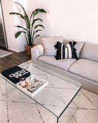 Fashion Jackson Living Room Grey Sectional Couch White Moroccan Shag Rug Glass Waterfall In 2020 Small Living Room Table White Couch Living Room Grey Couch Living Room