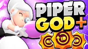 Goodness gracious! ah, stick a fork in me, i'm done. oh my stars. when dying description. The Piper God With New Star Power Is Broken Pro Piper Gameplay Brawl Stars Youtube