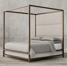 Restoration hardware is the world's leading luxury home furnishings purveyor, offering furniture, lighting, textiles, bathware, decor, and outdoor, as well as products for baby and child. High End Beds For A Long Winter S Nap Four Poster Bed Four Poster Canopy Bedroom