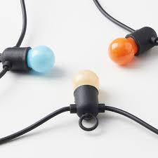 A light bulb is a device that uses electricity to produce light. Solvinden Led Lighting Chain With 12 Bulbs Battery Operated Outdoor Multicolour Ikea