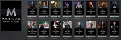 Collection Masterclass Online Courses 62 Posters Plexposters