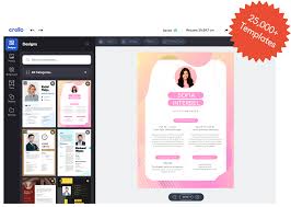 Make a great first impression with our well designed create a beautiful and professional resume in minutes. Design Resume Online Free Professional Cv Maker Crello