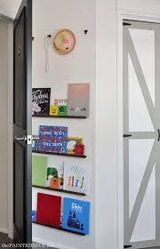 Easy Diy Behind Door Floating Bookshelves For A Small Room Floating Bookshelves Small Room Decor Home Diy