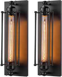 Get it as soon as tue, jun 15. Licperron Industrial Wall Sconce E26 E27 Edison Vintage Wall Sconce Antique Wall Lamp Fixtures Bedside Bar Restaurant Hotel Lighting Decor 2 Pack Amazon Com