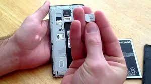 Microsd, up to 128 gb. Samsung Galaxy Note 4 How To Insert Remove Sim Card Youtube