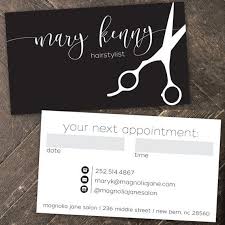 Modern Custom Hair Stylist Business Cards Professionally Printed Hair Salon Business Hairstylist Business Cards Salon Business Cards