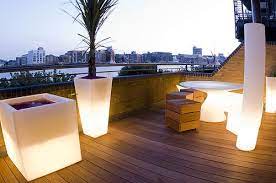 The Funky Roof Terrace Garden By Earth Designs Www Earthdesigns Co Uk London Garden Design And Landscape Build Rooftop Terrace Design Terrace Design Rooftop Terrace