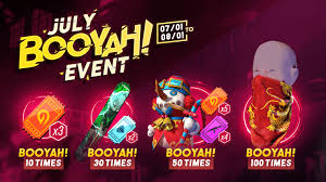 Streamlabs.com/tondegamer join me on facebook: Garena Free Fire Roadmap For All In Game Events In July