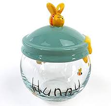 Check spelling or type a new query. Amazon Com Dd Winnie The Pooh Glass Canister Honey Pot San3288 Kitchen Dining