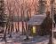 Inside Henry David Thoreau Cabin