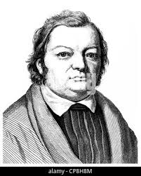 Justinus Andreas Christian Kerner, from 1850 von Kerner, (* September 18,  178; † February 21, 1862 ) was a German physician, medical writer and poet  Stock Photo