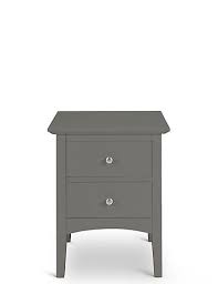 Hastings Bedside Table M S Dark Grey Bedside Tables Bedside Table Grey Bedside Cabinet