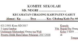 Contoh surat keterangan kerja visa schengen; Contoh Surat Undangan Dinas Kepada Komite Sekolah Contoh Surat