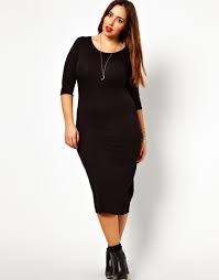 Black 3 4 Sleeve Dress Plus Size Pin By Kimya Smith On My Style Long Sleeve Bodycon Midi Dress Midi Dress With Sleeves Midi Dress Plus Size