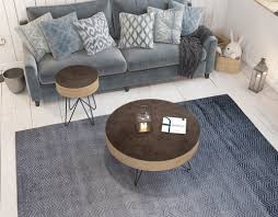 In 2007 jersey oak began its humble beginnings designing and creating handcrafted sustainable furniture on the beautiful island of jersey. Coffee Table Brooklyn Oak Rust Ceramic O85 40 Cm Ct425