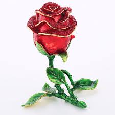 Shop beautiful and affordable flower jewelry at jtv today. Rose Flower Jewelry Gift Box Jewelry Box For Necklaces Worth Buy Store