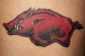 Tribal tattoos tatoos painting inspiration tatting train tracks arkansas random things ink ideas. Arkansas Razorbacks Tattoos Home Facebook