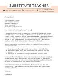 Elementary Teacher Cover Letter Example Writing Tips Resume Genius