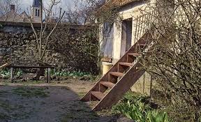 Jardin Construire Une Echelle De Meunier En Sapin Escalier De Jardin Fabriquer Escalier Amenagement Jardin