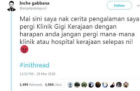 We care for your needs and providing treatment with superior quality and pain free. Lelaki Ini Larang Kita Pergi Klinik Kerajaan Tapi Kenapa Orang Ramai Memujinya Kongsi Tular Semasa Forum Cari Infonet