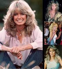 70s Icon Farrah Fawcett Hair Styles Feathered Hairstyles Celebrity Hairstyles