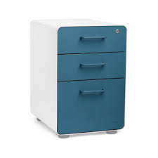 Storage options for your home office. Stow 3 Drawer File Cabinet Poppin