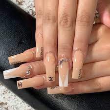 Chanel nail designs are for those chanel kids who can not go without flaunting their love for the brand. Chanel Acrylics My Blog