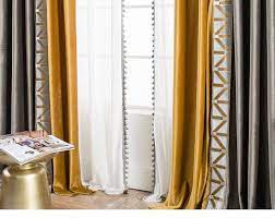 a pair of natural color sheer curtains voile curtain panels etsy in 2021 living room drapes curtains living room living room decor curtains