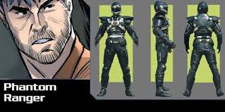 Is there an in-canon reveal for the Phantom Ranger's identity?