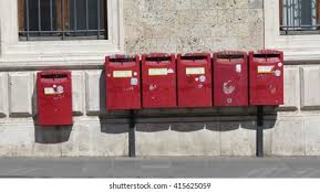 When sending a letter internationally, you will first need to go to your local post office and pick a mailing service. Similar Images Stock Photos Vectors Of Traditional Red Mail Letter Box And Red Bus In Motion In London The Uk Symbols Of The City And England 296001509 Shutterstock