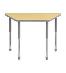 Trapezoid Shape Table Table Design Classroom Design