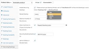 Recurring Bookings How To Set Up Using Woocommerce Bookings And Appointments Plugin Pluginhive