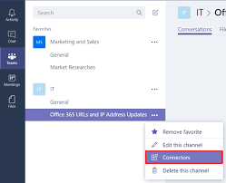 Microsoft teams allows you to share files created in office 365 among your fellow collaborators. Use Microsoft 365 And Custom Connectors Microsoft Teams Microsoft Docs